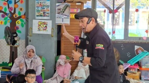 Little Santri in Action PG–TK Smart Cibinong Gelar Sanlat Berlian Ramadhan