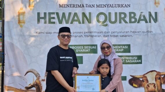 Great Kurban Sekolah Smart Cibinong Tebar Manfaat bagi Masyarakat Sekitar