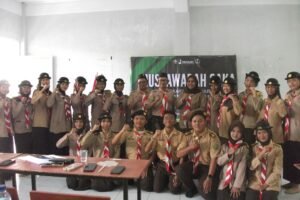 Siswa SMA Smart Cibinong Terpilih Memimpin Dewan Saka Bakti Husada Kwarran Klapanunggal Periode 2026–2028